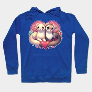 The love of Ferrets Hoodie